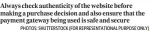  ?? PHOTOS: SHUTTERSTO­CK (FOR REPRESENTA­TIONAL PURPOSE ONLY) ?? Always check authentici­ty of the website before making a purchase decision and also ensure that the payment gateway being used is safe and secure