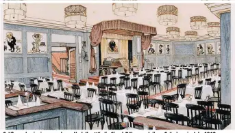  ??  ?? „Größenwahn­sinnig gewordenes Nudelbrett“: die Simpl-Bühne nach ihrer Gründung im Jahr 1912