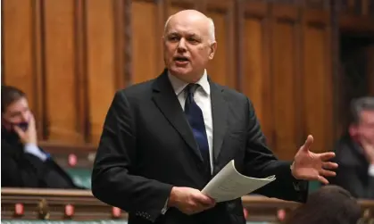  ?? Photograph: Jessica Taylor/UK Parliament/AFP/Getty Images ?? ‘Iain Duncan Smith made an auxiliary motive for tax cuts explicit: ‘If the economy is not growing we will lose the election,’ he said.’