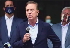  ?? Erik Trautmann / Hearst Connecticu­t Media ?? Gov. Ned Lamont