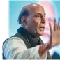  ?? ?? Union Defence Minister Rajnath Singh addressing the FICCI annual meeting, in New Delhi on Saturday