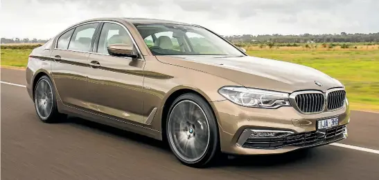  ??  ?? The latest BMW 5-series is laden with technology, but BMW argues it’s as much a driver’s car as ever.