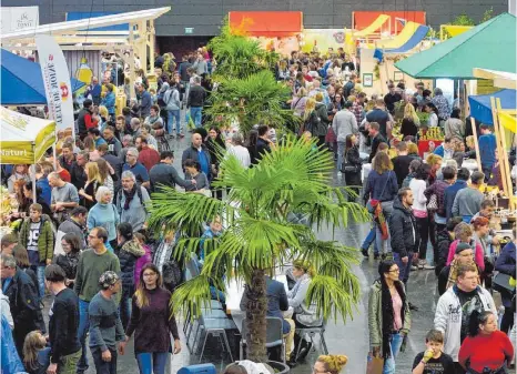  ?? FOTO: REINHARD JAKUBEK ?? Am kommenden Wochenende öffnet in Ravensburg die „gusto!“in der Oberschwab­enhalle.