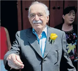  ??  ?? En el corazón. García Márquez, siempre vigente.