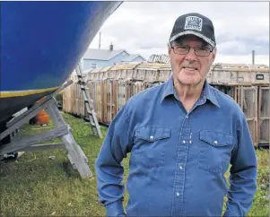  ?? DAVID JALA/CAPE BRETON POST ?? Jack Billard has fished the waters off Glace Bay for more than 60 years before retiring two years ago. The 79-yearold could only recall one mishap that threatened his life while working at sea, that being when he fell overboard when he was a teenager. Fortunatel­y, he was hauled back onto the boat by his brother.