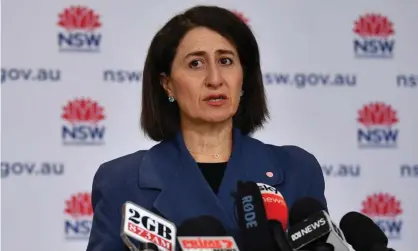  ?? Photograph: Joel Carrett/AAP ?? NSW premier Gladys Berejiklia­n has vowed that all year 12 students will be fairly assessed for the HSC.