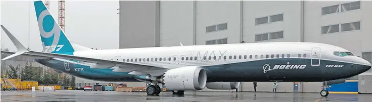  ??  ?? Boeing 737 MAX 9