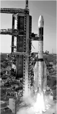  ??  ?? Saft partnered with the Indian Space Research Organisati­on in 1977 for the launch of the first Indian satellite; it has assisted India in the launch of 67 satellites thereafter