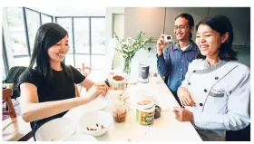  ??  ?? Those into healthy living might want to check out a workshop on cooking raw and vegan food. (Right) Fuad Fahmy, wants to introduce the beauty of Kampung Baru to more people through the walking tour he conducts.