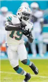  ?? LYNNE SLADKY/AP ?? The Bears sent a 2023 6th round draft pick to the Miami Dolphins in exchange forJakeem Grant on Tuesday.