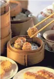  ??  ?? Dim sum is one of the most popular meals in Hong Kong.