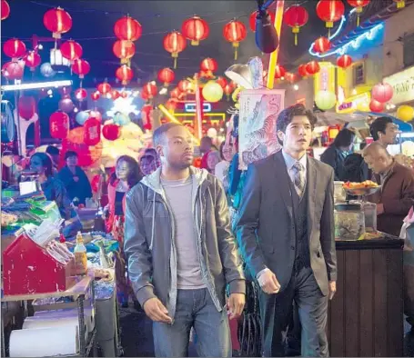  ?? Neil Jacobs CBS ?? “RUSH HOUR” on CBS reimagines the hit Jackie Chan- Chris Tucker f ilm series with Jon Foo and Justin Hires.