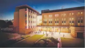  ?? Rendering by Hord Coplan Macht ?? The University of Colorado’s four-story, 140,000-square-foot building is slated for completion by summer 2019.