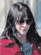  ?? CHRIS YOUNG THE CANADIAN PRESS ?? Sharlene Bosma leaves court Monday.