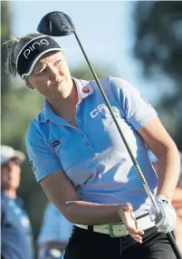  ?? CHRIS CARLSON/THE ASSOCIATED PRESS ?? Brooke Henderson ranks seventh on the LPGA Tour in driving distance, which could help her cause at the U.S. Women’s Open.