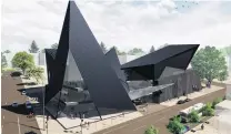  ?? IMAGE: SUPPLIED ?? An artist’s impression of a proposed national sports museum in Christchur­ch.