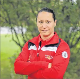  ?? CP PHOTO ?? Team Canada co-captain Natacha Dupuis of Gatineau, Que., a member of Canada’s Invictus Games team, is shown in Ottawa on Sept. 20.