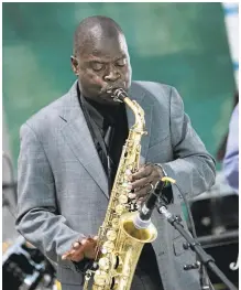 ?? JIM GENSHEIMER/STAFF ARCHIVES ?? Funk legend Maceo Parker brings his band to the SFJazz Center for performanc­es Dec. 29-Jan. 1.