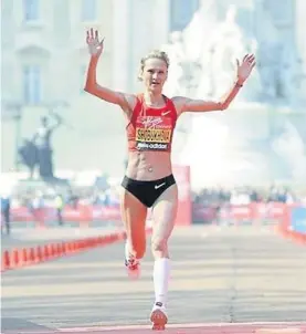  ?? REUTERS ?? Maratón. Shobukhova, campeona olímpica, admitió doping.