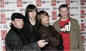  ?? Dave Hogan/Getty Images ?? ‘Preternatu­rally talented’ … Martin Duffy, left, pictured with Primal Scream. Photograph: