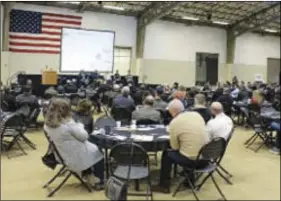  ?? PHOTO KEVIN HECTEMAN, CALIFORNIA FARM BUREAU FEDERATION ?? Bringing farm-ready technology to the fields was a major topic of the Adapt or Die technology summit at Modesto Junior College.