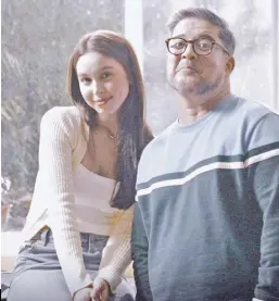  ?? ?? Julia has the rare opportunit­y to be paired with multiaward­ed actor Aga Muhlach in the film ‘Ikaw Pa Rin ang Pipiliin Ko,’ written and directed by Denise O’Hara. She plays a chorister while Aga portrays a music conductor in the movie by Viva Films. Set for a pre-Valentine’s Day release, it opens in cinemas nationwide on Feb. 7.