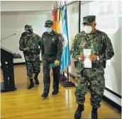  ??  ?? Militares. 15 de los colombiano­s capturados son militares retirados.