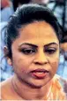  ??  ?? Namali Makalandaw­a: Sister of Chief Officer Ruwan Sampath