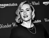  ?? EVAN AGOSTINI/INVISION ?? Actress Kate Winslet attends a special screening of “Wonder Wheel” on Nov. 14 in New York.