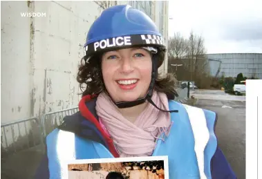  ?? ?? Lucy taking part in Exercise Unified Response in 2016 (above), an ambitious exercise to help the UK better deal with future disasters, and as Brownie Lucy would also say, it’s about being prepared