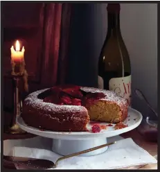  ?? COURTESY OF DANE TASHIMA —SIMON & SCHUSTER ?? Lidey Heuck recommends baking this lemon, rosemary and olive oil cake as a springtime dessert, which makes it perfect for upcoming occasions.