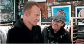  ??  ?? Sting is this week’s guest on Brian Johnson’s A Life on the Road.