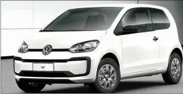  ??  ?? VW TAKE UP. El modelo de Volkswagen tiene un valor de $236.775.