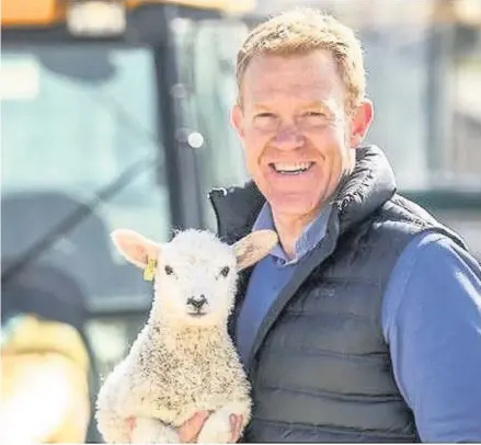  ?? Adam Henson is a working farmer, author and presenter of the BBC’s Countryfil­e show ??