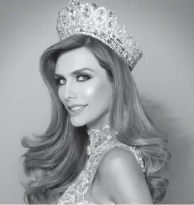  ??  ?? MISS SPAIN ANGELA PONCE