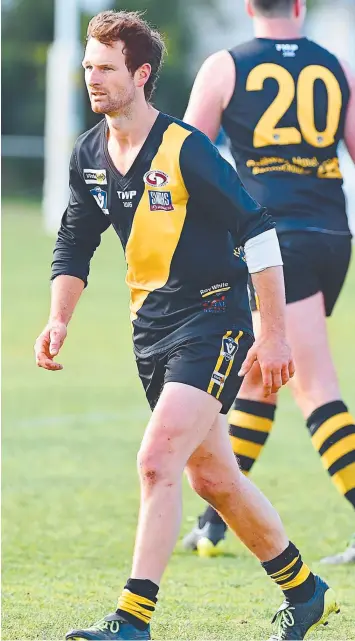  ?? Picture: ALAN BARBER ?? CITED: Bannockbur­n’s Brad Watts will fight to clear his name at the tribunal.