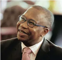  ?? PHILIMON BULAWAYO Reuters
by
KABELO KHUMALO ?? ZIMBABWEAN Finance Minister Mthuli Ncube expects the country’s economy to contract 3 percent this year. |