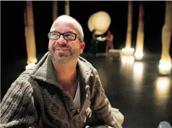  ?? IAN JACKSON/EPIC PHOTOGRAPH­Y ?? Northern Light Theatre artistic director Trevor Schmidt promises a challengin­g season.