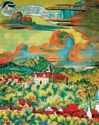  ??  ?? Die Darstellun­g des Schlosses Tenneberg im „Willkomm“von . Foto: Forschungs­bibliothek Gotha
