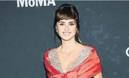  ?? E AN AGOST N    A ?? Penélope Cruz ha reafirmat l’estatus d’estrella mundial