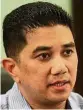  ??  ?? Azmin: Disappoint­ed over seat negotiatio­n.