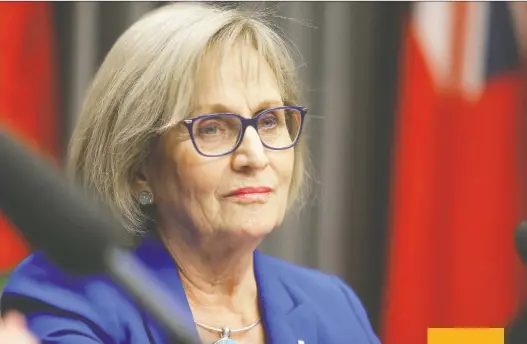  ?? CHRIS PROCAYLO ?? Several conservati­ve government­s have looked to Janice Mackinnon for advice since her work in Saskatchew­an.