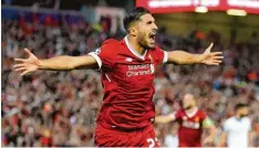  ?? Foto: dpa ?? Der deutsche Nationalsp­ieler Emre Can war überragend­er Akteur im Trikot des FC Liverpool. Mit seinem Klub spielt er in der Champions League.