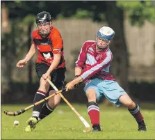  ?? Photograph: Neil Paterson. ?? Jed Stoddart, Glenurquha­rt, with Thomas MacLean, Strathglas­s.