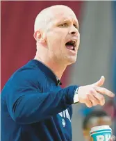  ?? BRYNN ANDERSON /AP ?? UConn coach Dan Hurley looks back on his time as a high school teacher and coach as invaluable, and he is not alone.