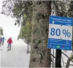  ??  ?? Auf dem Weg zum Rossfeld gibt es Tipps für Skitouren-Einsteiger.