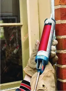  ?? Metro creative services ?? AIR TIGHT: Caulking, sealing and weather stripping all cracks and large openings can cut back on air leaks that raise heating and cooling costs.