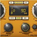 ??  ?? Send this combined sound to Waves’ H-Delay, set up on Auxiliary Bus 1. Leave the Analog modeling set at position 2, which gives some nice tape hiss and set a dotted 1/8th note as our delay speed. Select Ping-Pong option to give the delay more stereo width.