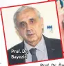  ??  ?? Prof. Dr. Bayezid Prof. Dr. Ömer Bayezid “*ülsoy’un kalbi zaman içinde yeniden toparladı. Bu tür olaylar çocuklarda yüzde 1 gerçekleşi­yordu. Büyüklerde ilk kez oldu. Bu durum ülkemizde ilk kez görüldü” diye konuştu.