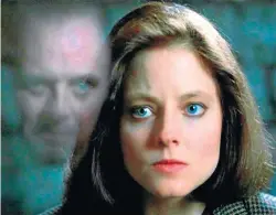  ?? COLUMBIA TRISTAR FILM ?? Jodie Foster. Com Hopkins/ Hannibal Lecter: ambos venceram o Oscar